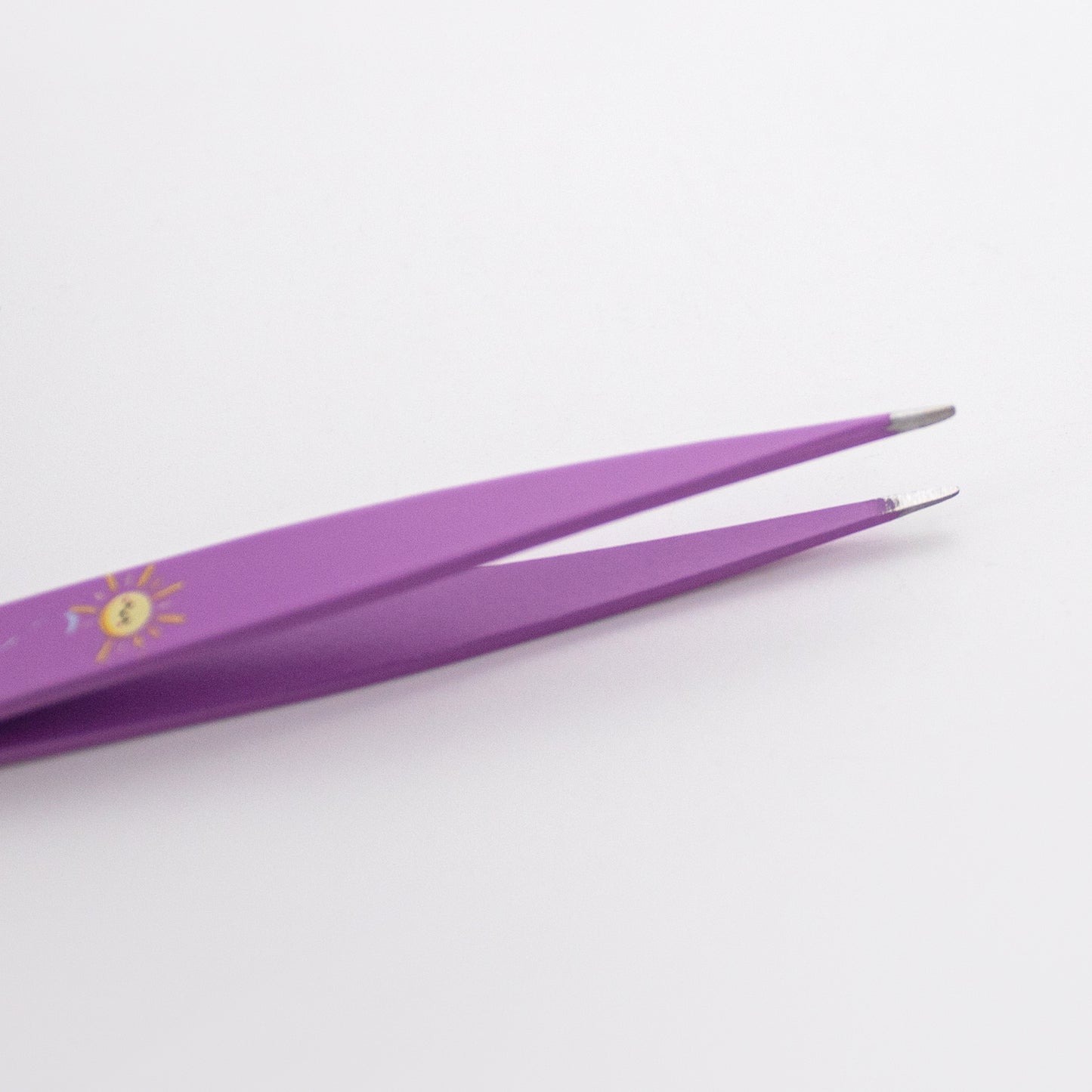2 PC TWEEZER SET WITH DESIGN (RASPBERRY & ORCHID)