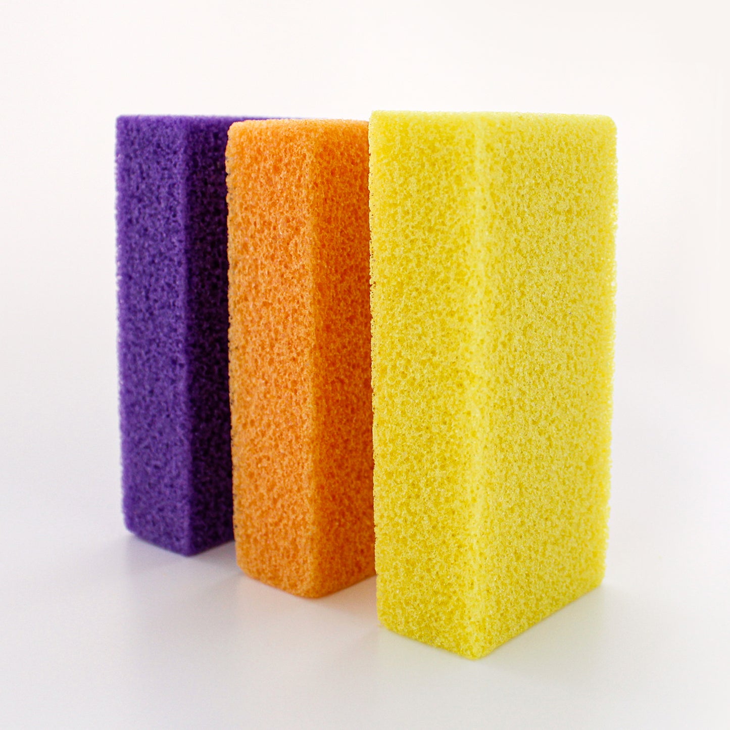 3PC PUMICE PAD (ORANGE/PURPLE/YELLOW)