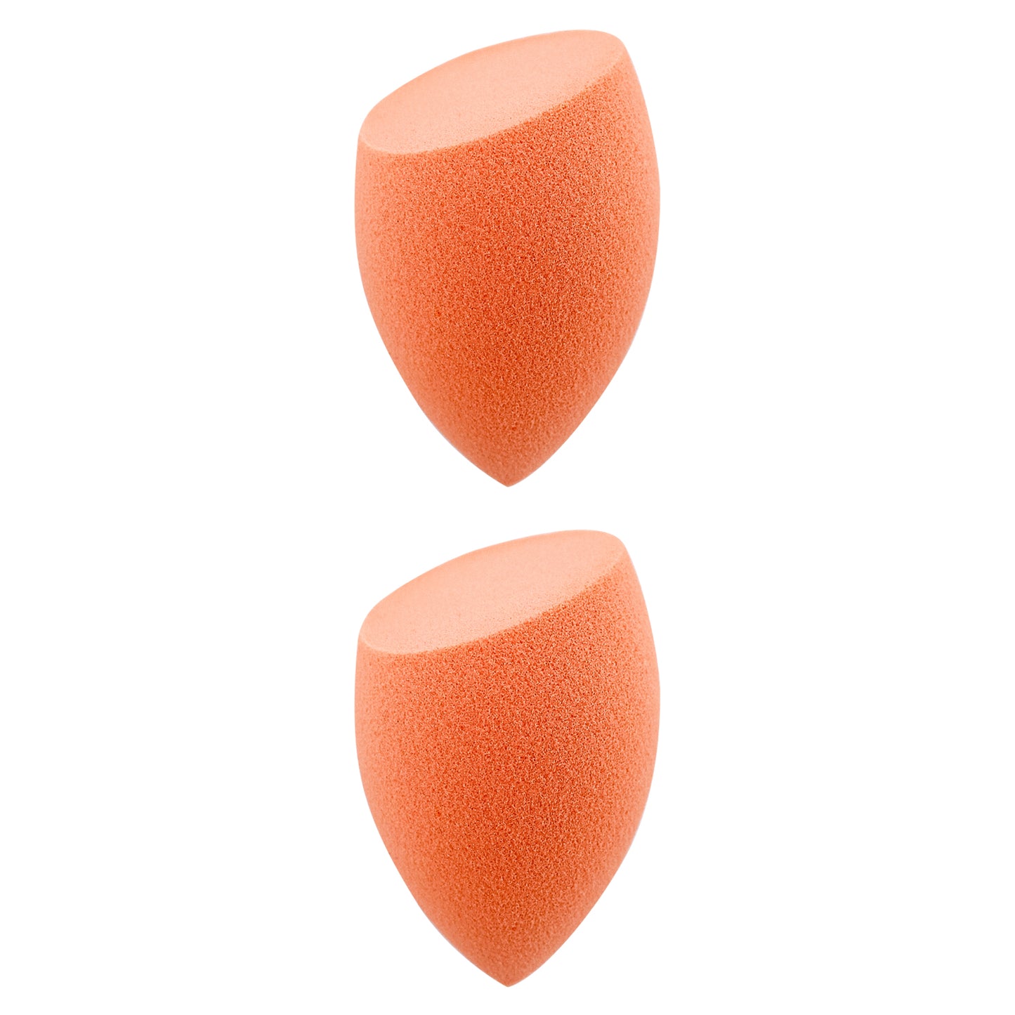 BLENDING SPONGE - 2 PC TEAR DROP W/ CUT (BLUSH PINK)