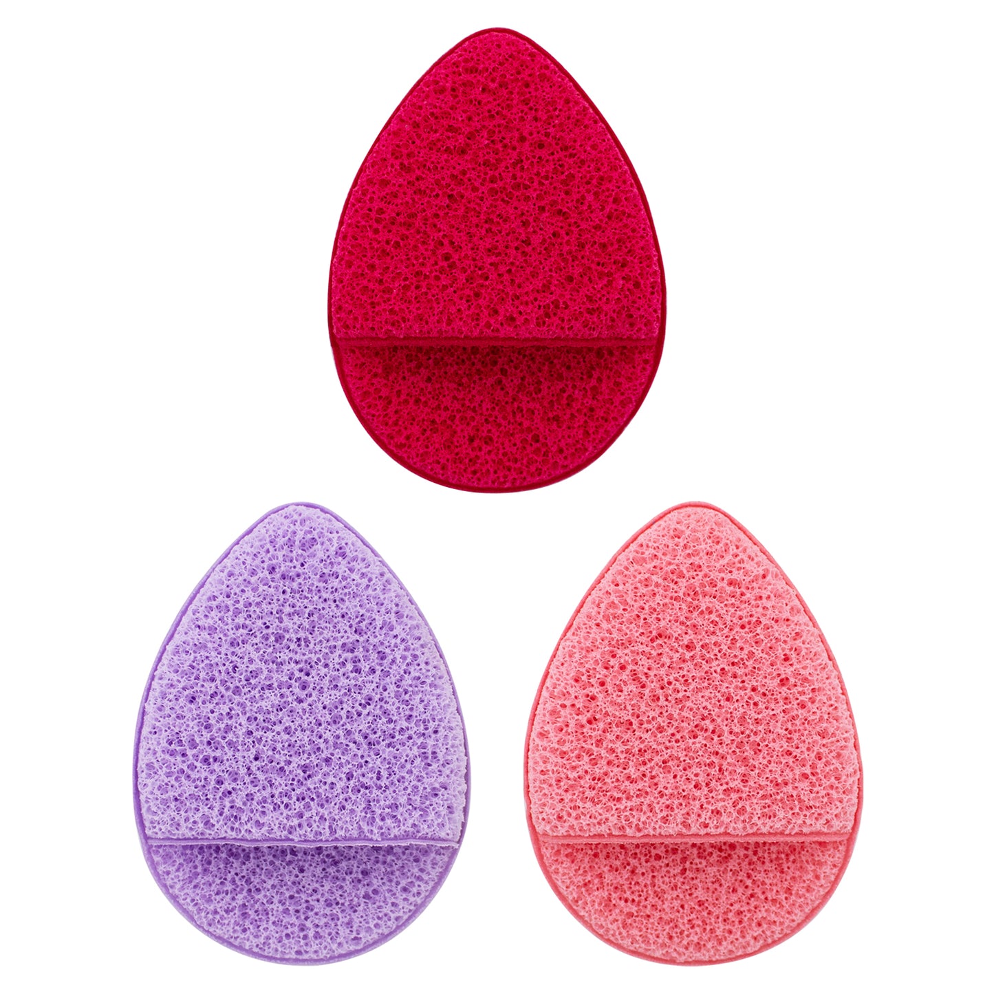 CLEANSING PAD 3 PC (PINK, PURPLE, MINT)