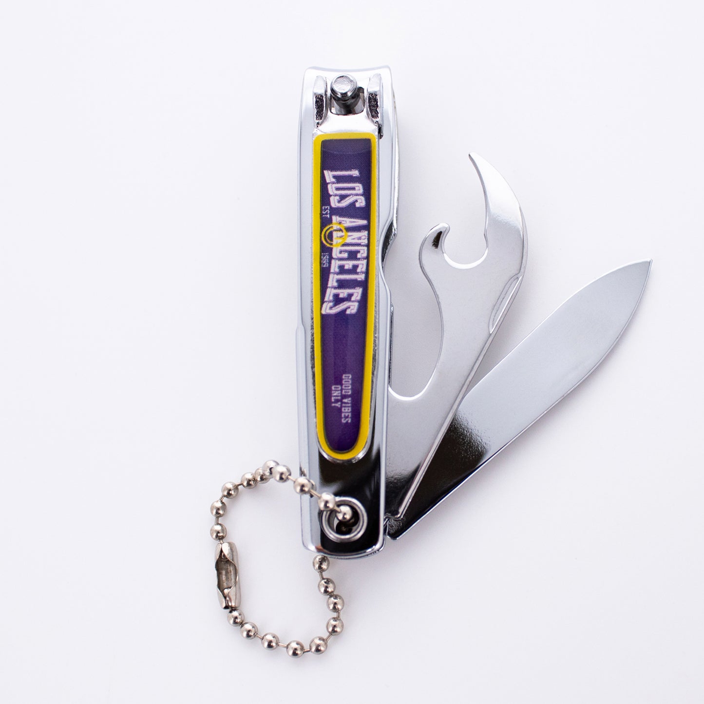 MULTI-TOOL NAIL CLIPPER W/ CHAIN & FILE - 12 PC SET