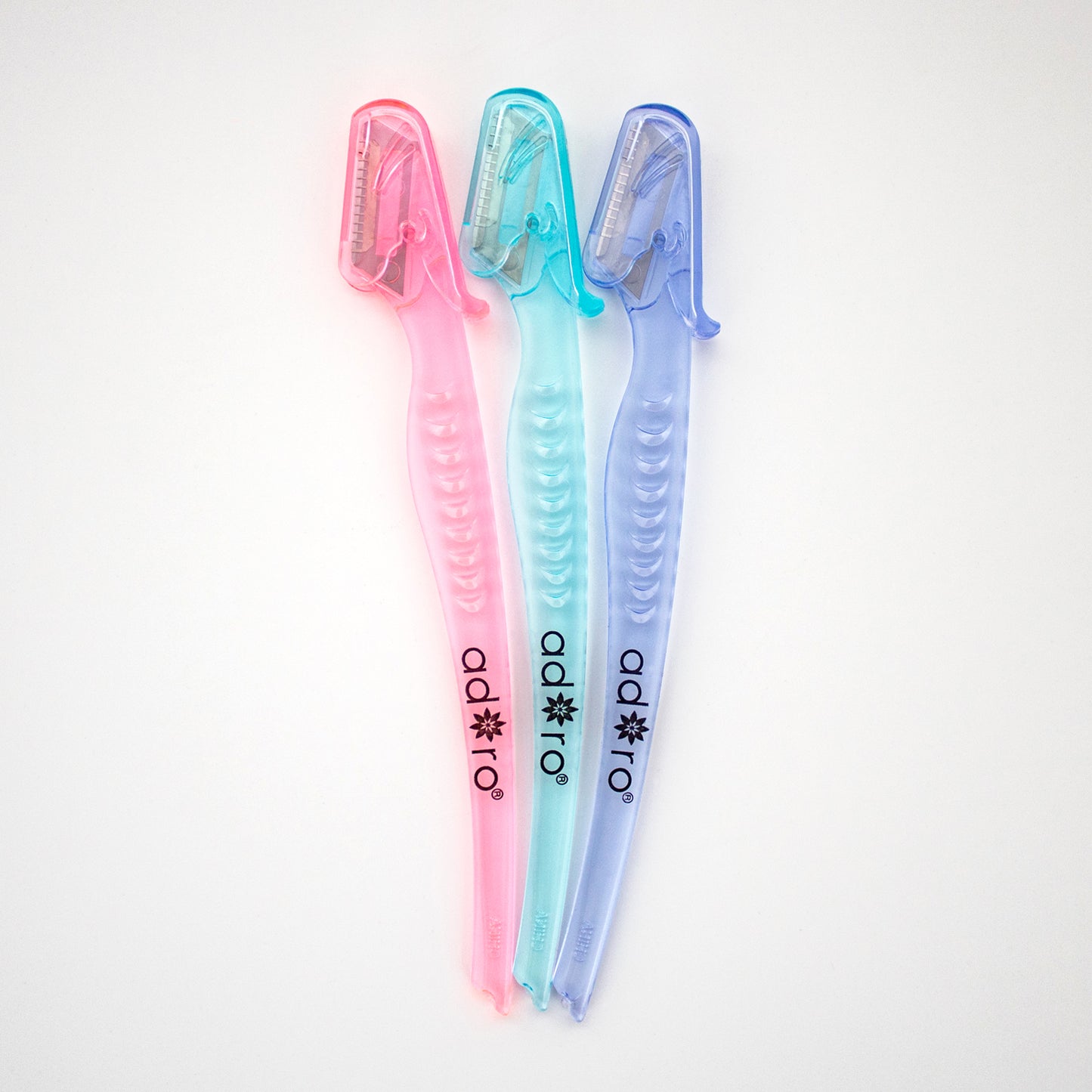 DELICATE EYEBROW RAZOR - ASSORTED COLOR(S) - 72PC / JAR