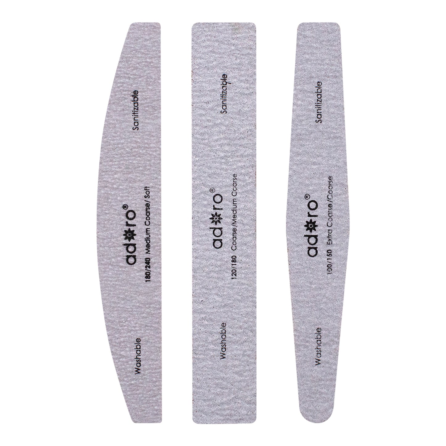 PROFESSIONAL NAIL FILE COLLECTION: 8PC SET