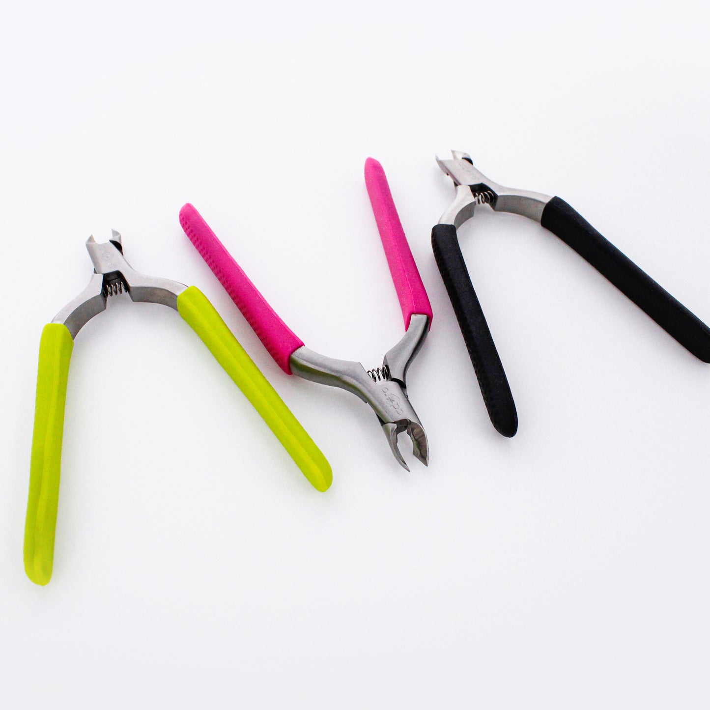 3/4 JAW CUTICLE NIPPER W/ GRIP (PINK)