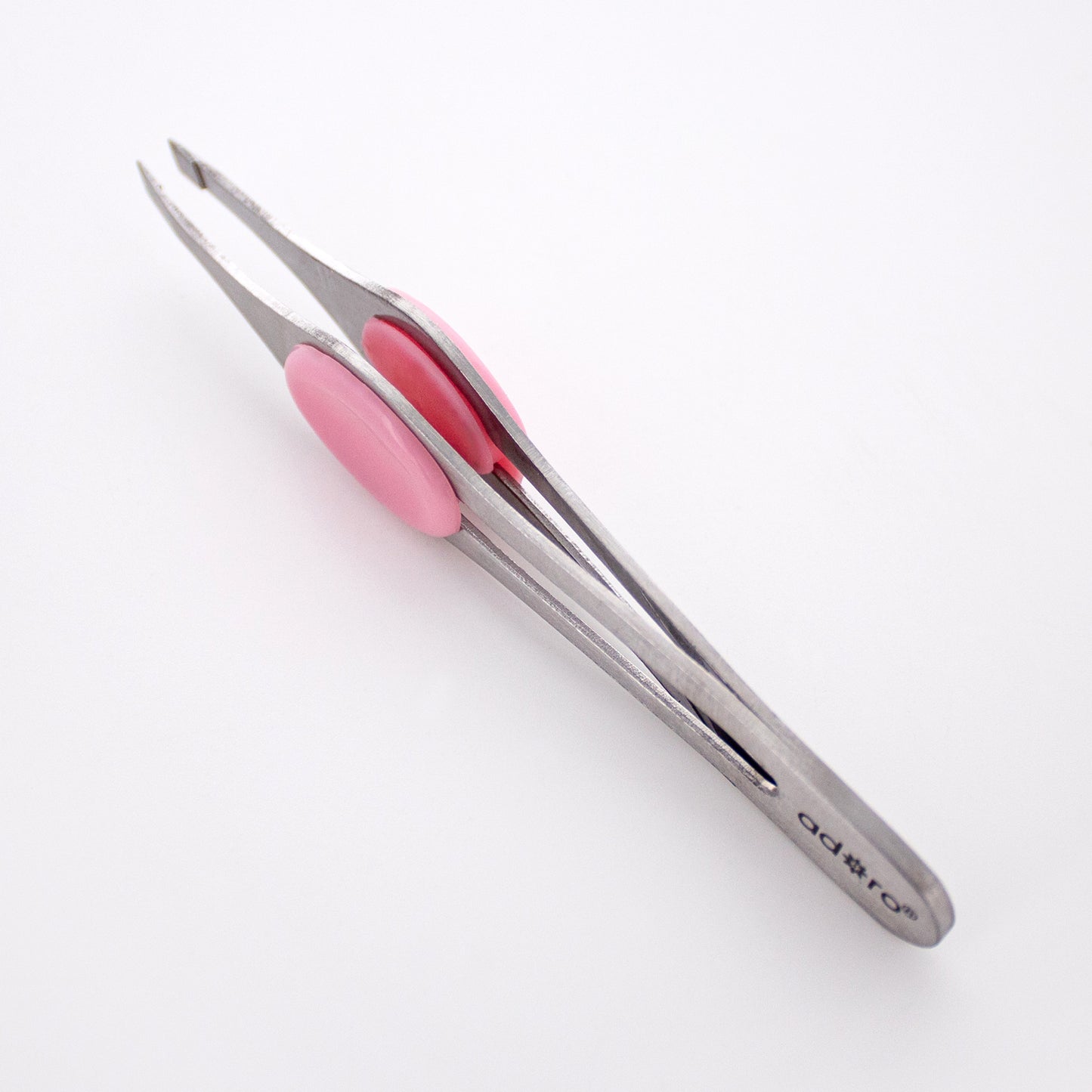 SLANT TIP TWEEZER W. GRIP (BUBBLE GUM)