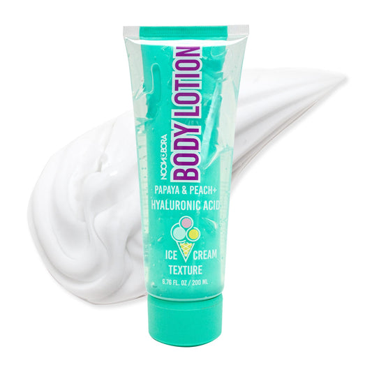ICE CREAM BODY LOTION (PAPAYA & PEACH + HYALURONIC ACID)