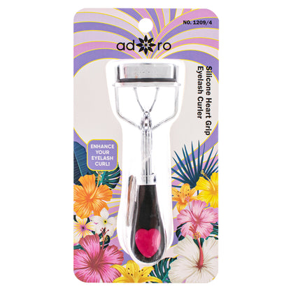 EYELASH CURLER W/ HEART GRIP (BLACK)