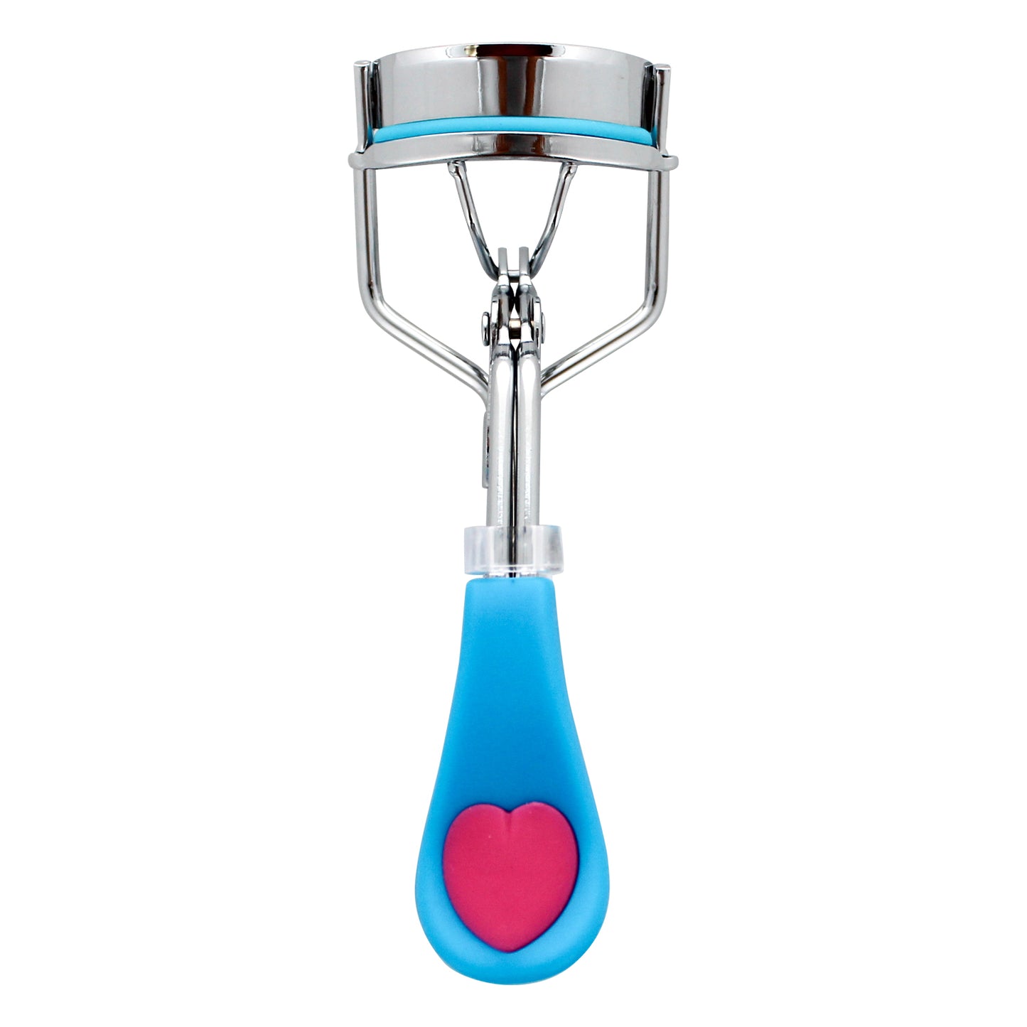 EYELASH CURLER W/ HEART GRIP (BLACK)