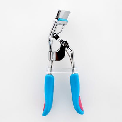 EYELASH CURLER W/ HEART GRIP (BLUE)