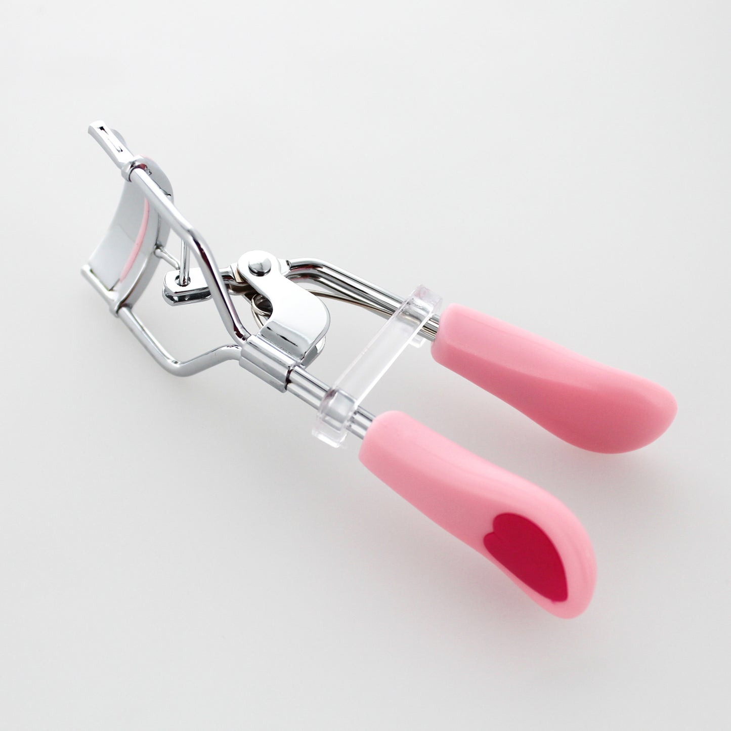 EYELASH CURLER W/ HEART GRIP (PINK)