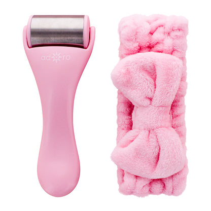 ICE ROLLER W/ HEAD BAND (BLUSH)