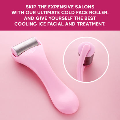 ICE ROLLER W/ HEAD BAND (BLUSH)