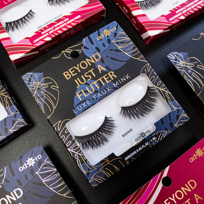 BEYOND JUST A FLUTTER with LASH ADHESIVE (BADDIE)