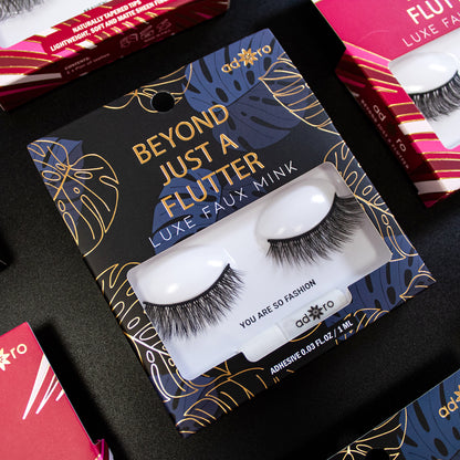 BEYOND JUST A FLUTTER with LASH ADHESIVE (YOU ARE SO FASHION)