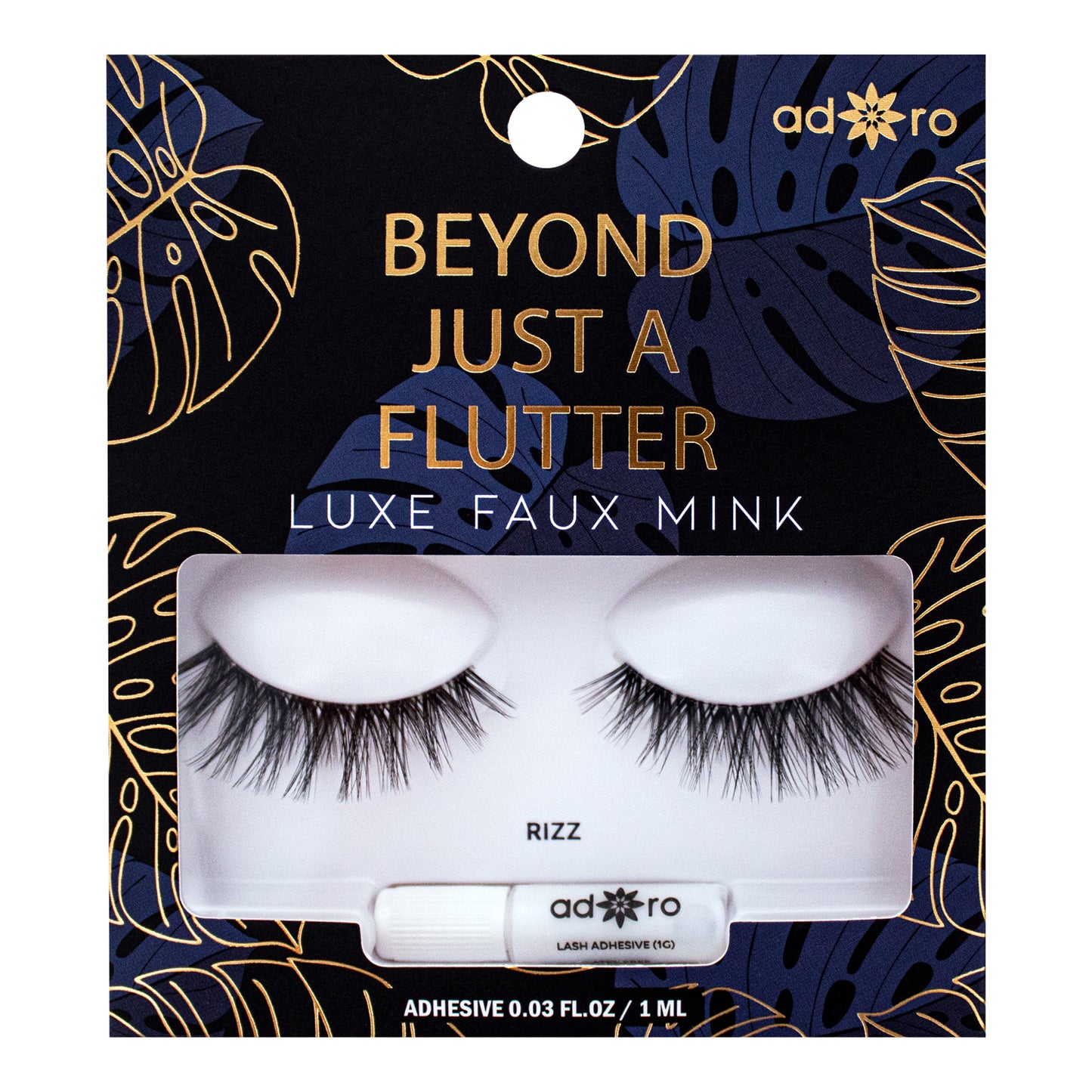 BEYOND JUST A FLUTTER with LASH ADHESIVE (RIZZ)