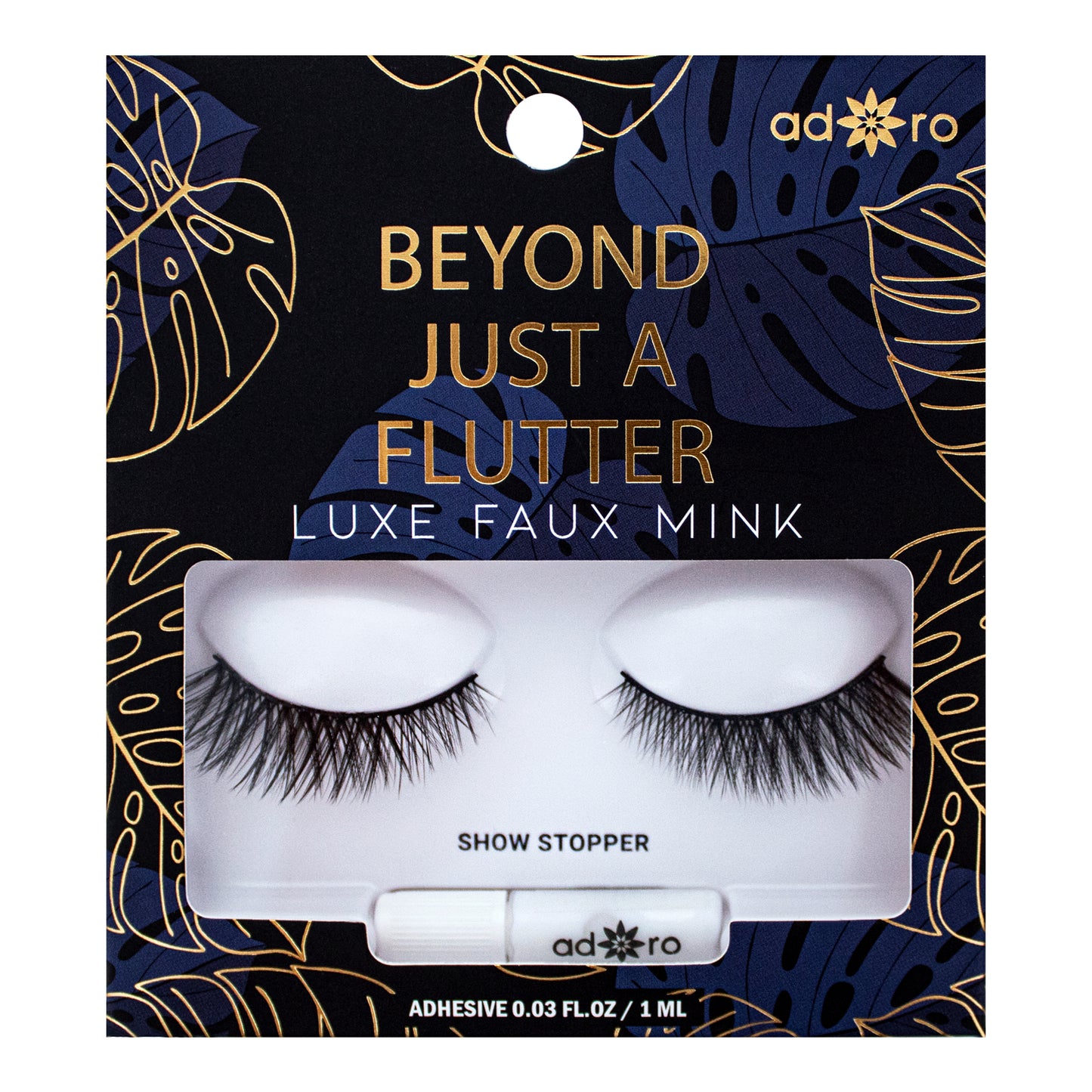 BEYOND JUST A FLUTTER with LASH ADHESIVE (SHOW STOPPER)