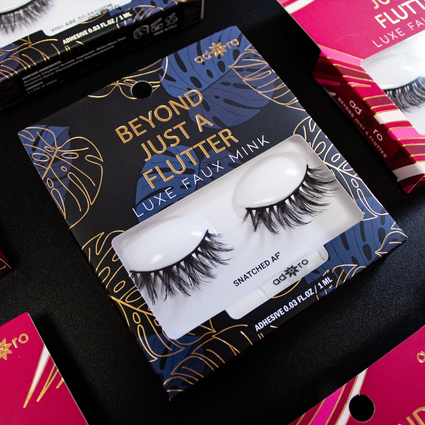 BEYOND JUST A FLUTTER with LASH ADHESIVE (SNATCHED AF')