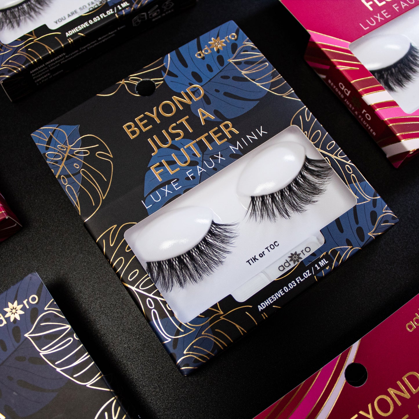 BEYOND JUST A FLUTTER with LASH ADHESIVE (TIK or TOC)