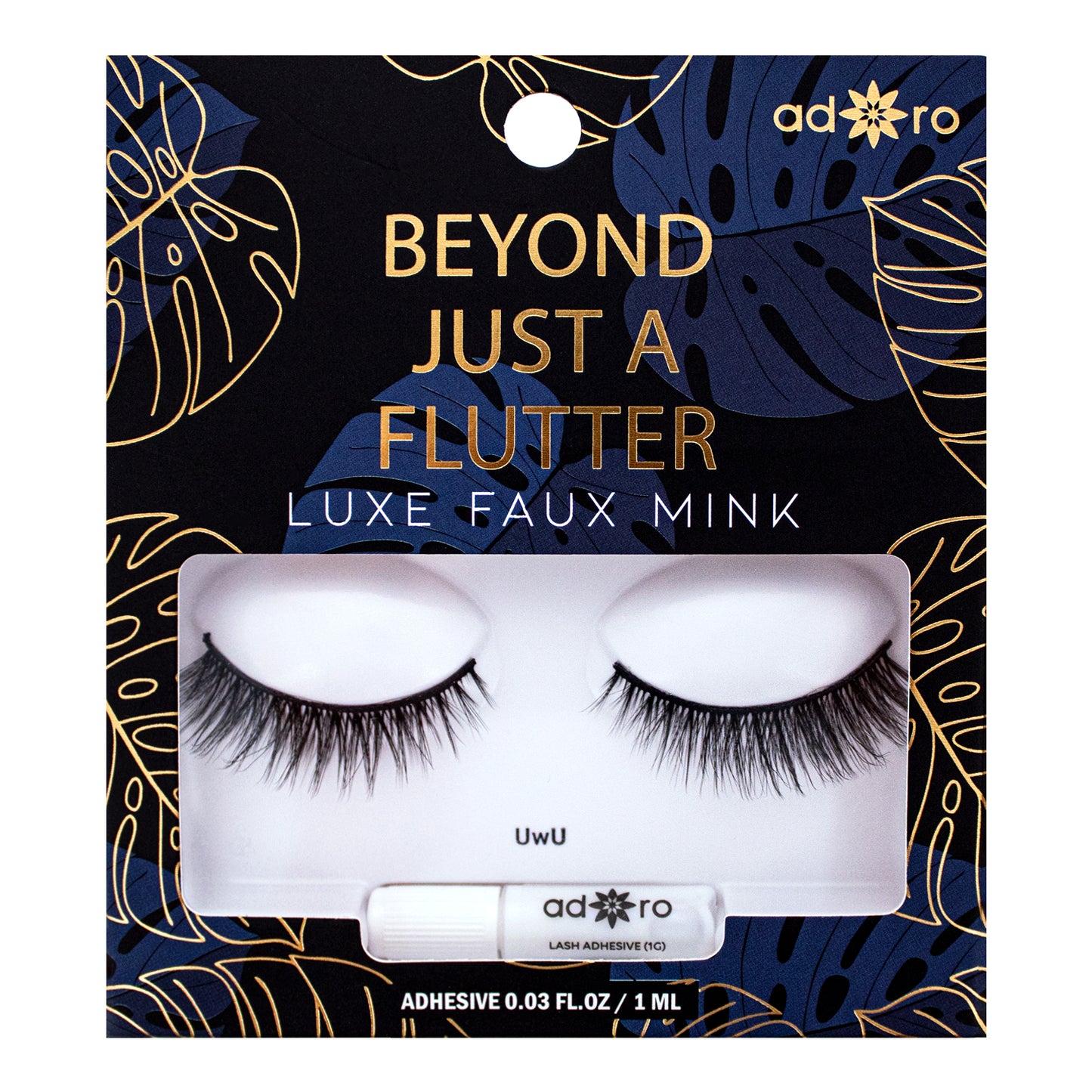 BEYOND JUST A FLUTTER with LASH ADHESIVE (UwU)