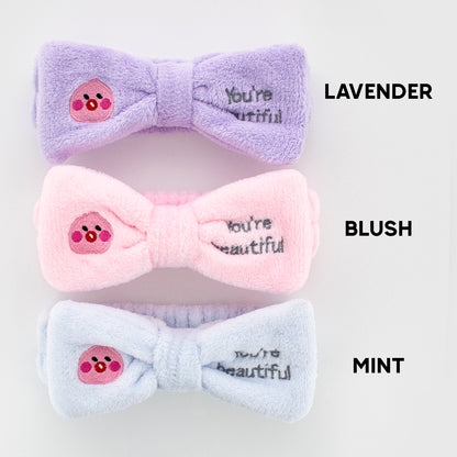 DREAMY SPA BOW - HEAD BAND (LAVENDER)