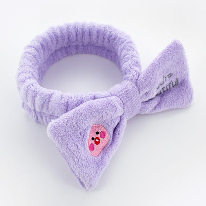 DREAMY SPA BOW - HEAD BAND (LAVENDER)