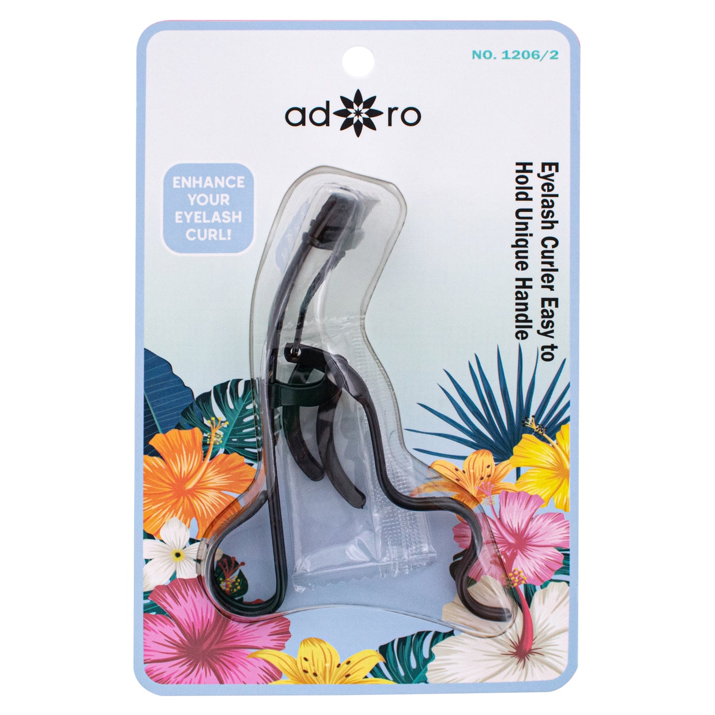 OPEN HANDLE EYELASH CURLER (BLACK)