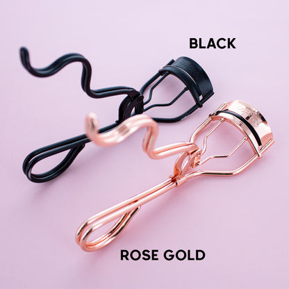 OPEN HANDLE EYELASH CURLER (BLACK)