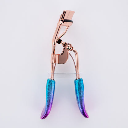 EYELASH CURLER W/ SPECIAL EFFECT (PURPLE & BLUE)