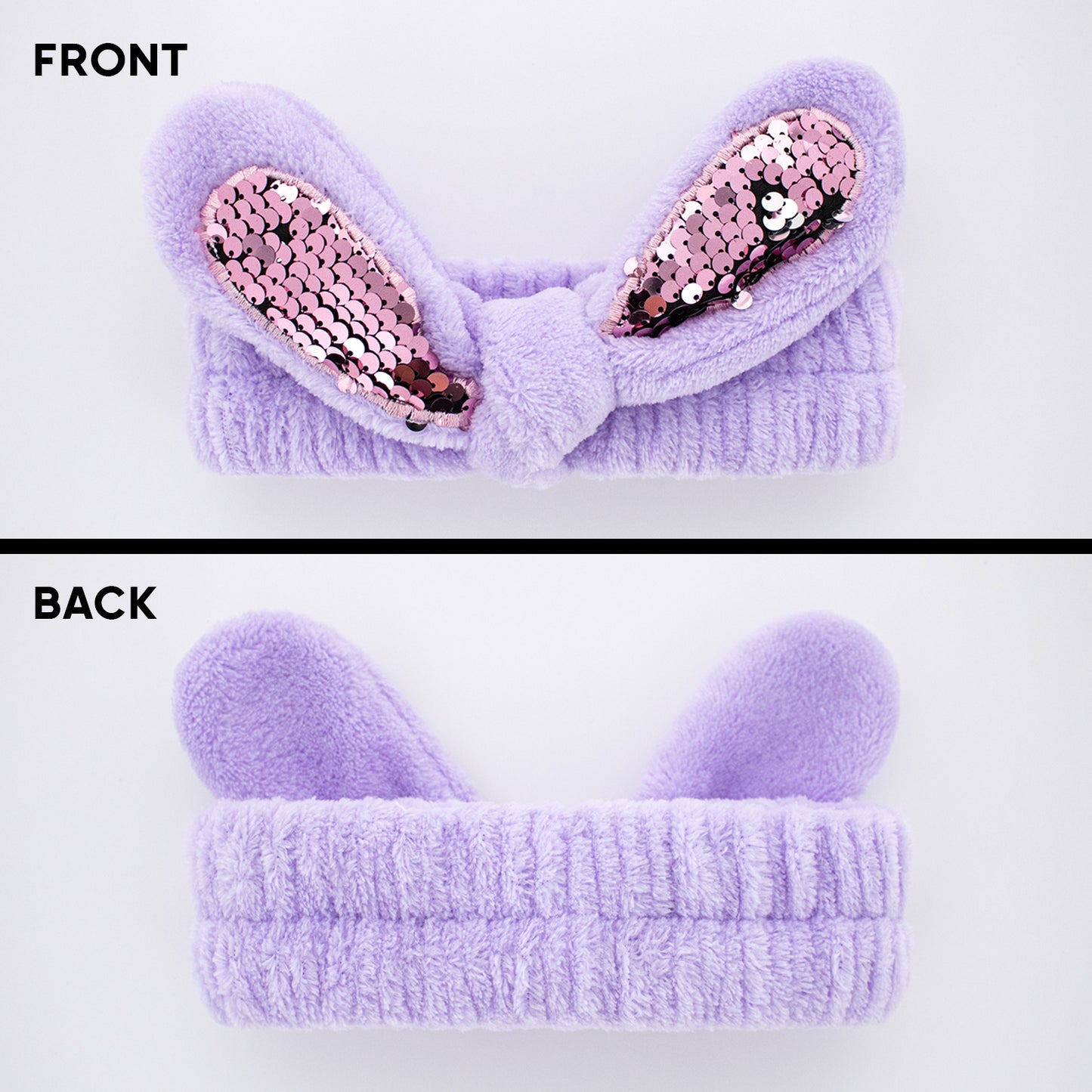 DREAMY SPA BUNNY - HEAD BAND (LAVENDER)