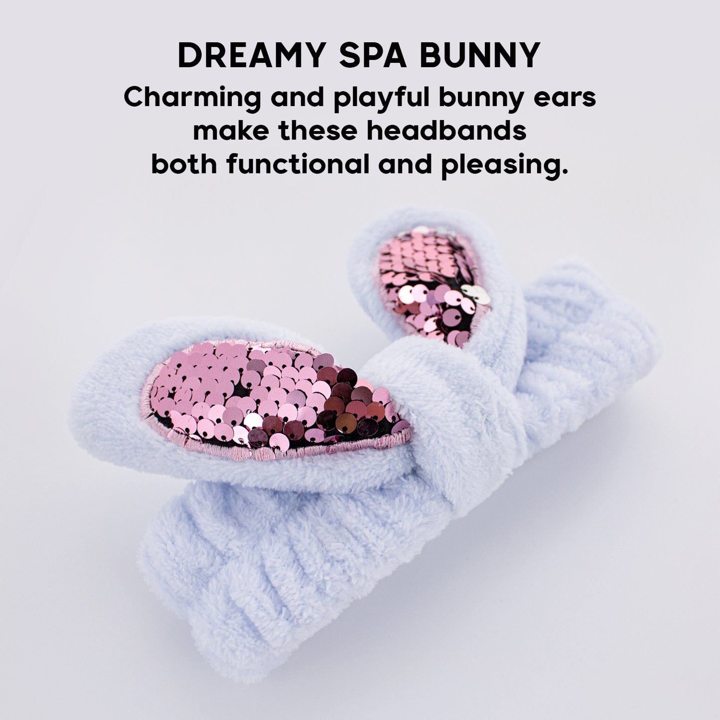 DREAMY SPA BUNNY - HEAD BAND (MINT)