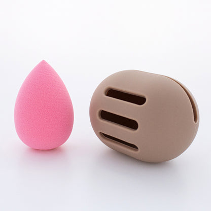 EGGY! SILICONE BLENDING SPONGE HOLDER (MINK)