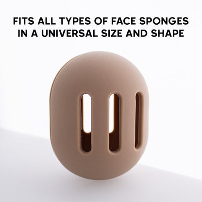 EGGY! SILICONE BLENDING SPONGE HOLDER (MINK)