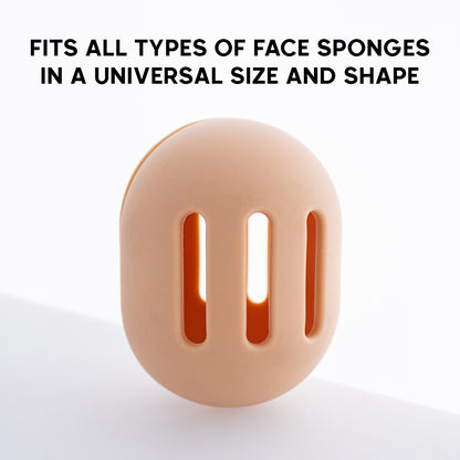 EGGY! SILICONE BLENDING SPONGE HOLDER (NATURAL)