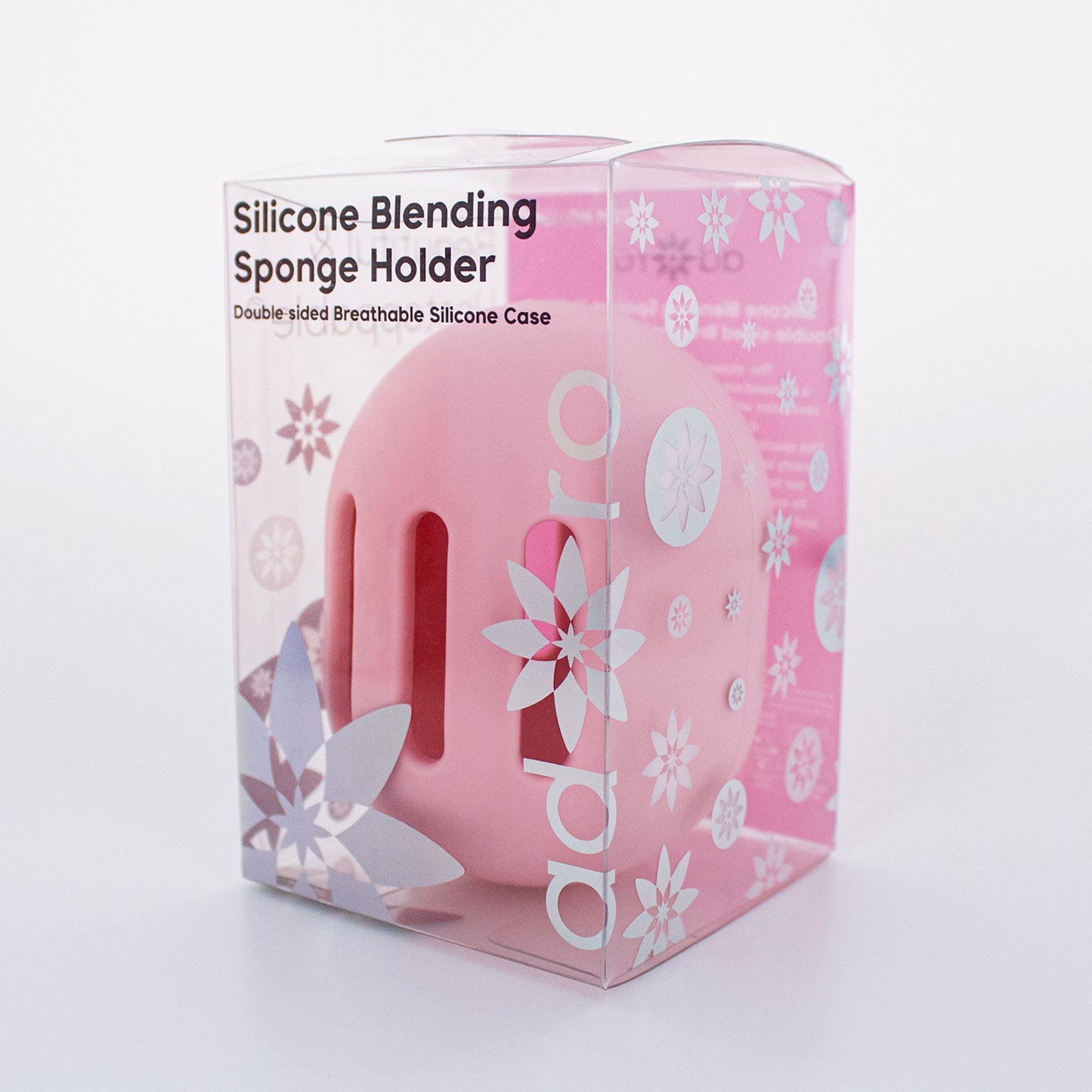 EGGY! SILICONE BLENDING SPONGE HOLDER (ROSE)