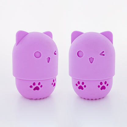 CAT SILICONE - BLENDING SPONGE HOLDER (LAVENDER)