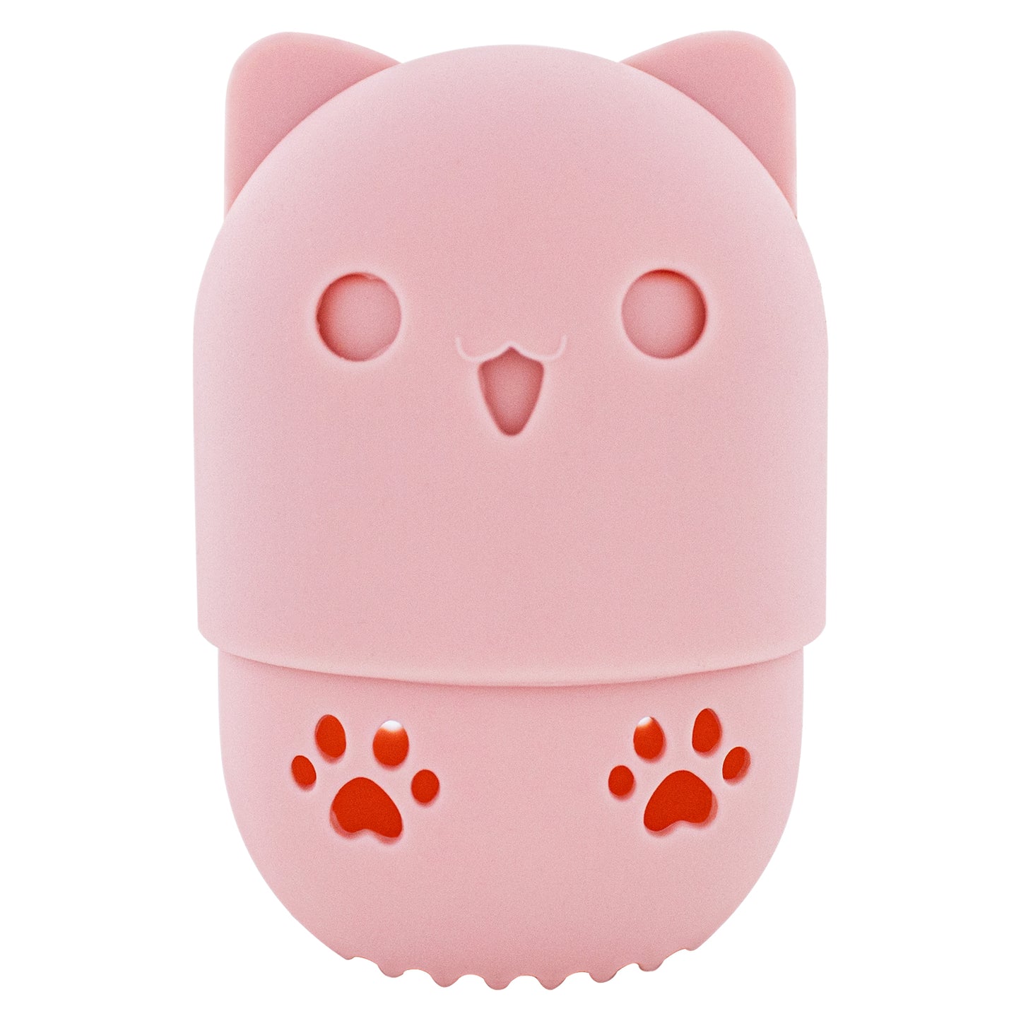 CAT SILICONE - BLENDING SPONGE HOLDER (TANGERINE)