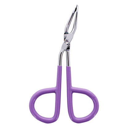 EZ GRIP SCISSOR TYPE TWEEZER (FUSCHIA)