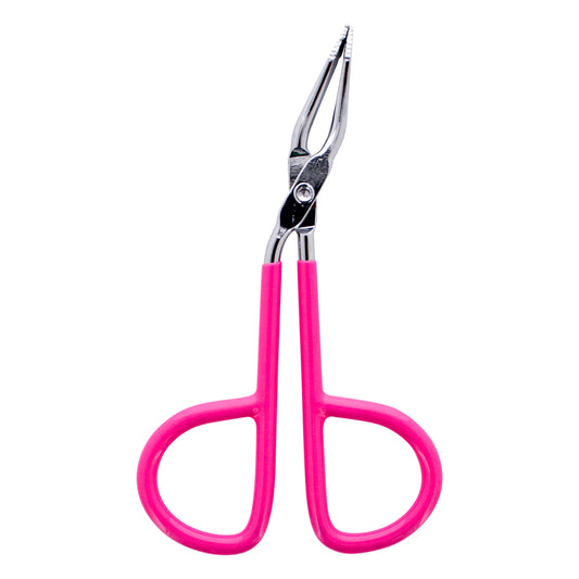 EZ GRIP SCISSOR TYPE TWEEZER (VIOLET)