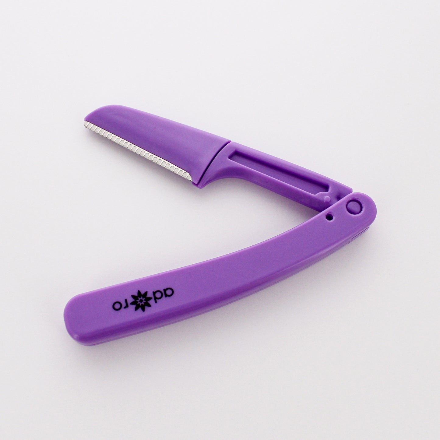 FOLDING EYEBROW RAZOR - 3 PC (MINT / VIBRANT VIOLET / FUSHIA POWER)