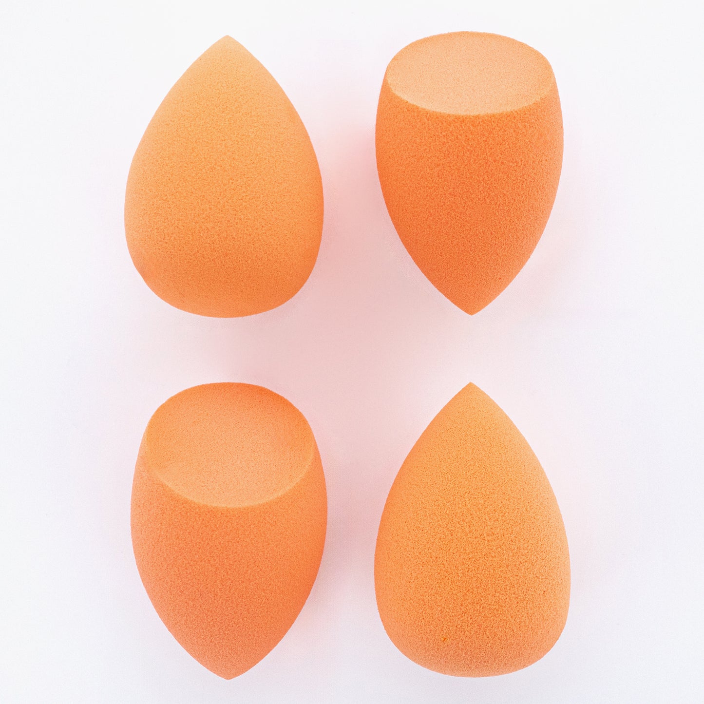 BLENDING SPONGE - 4 PC ASSORTED (TANGERINE)