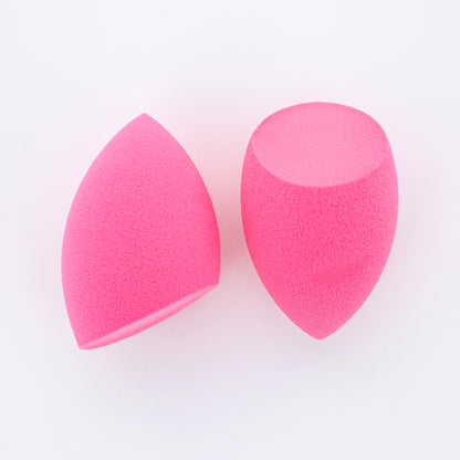 BLENDING SPONGE - 2 PC TEAR DROP W/ CUT (MUAVE)