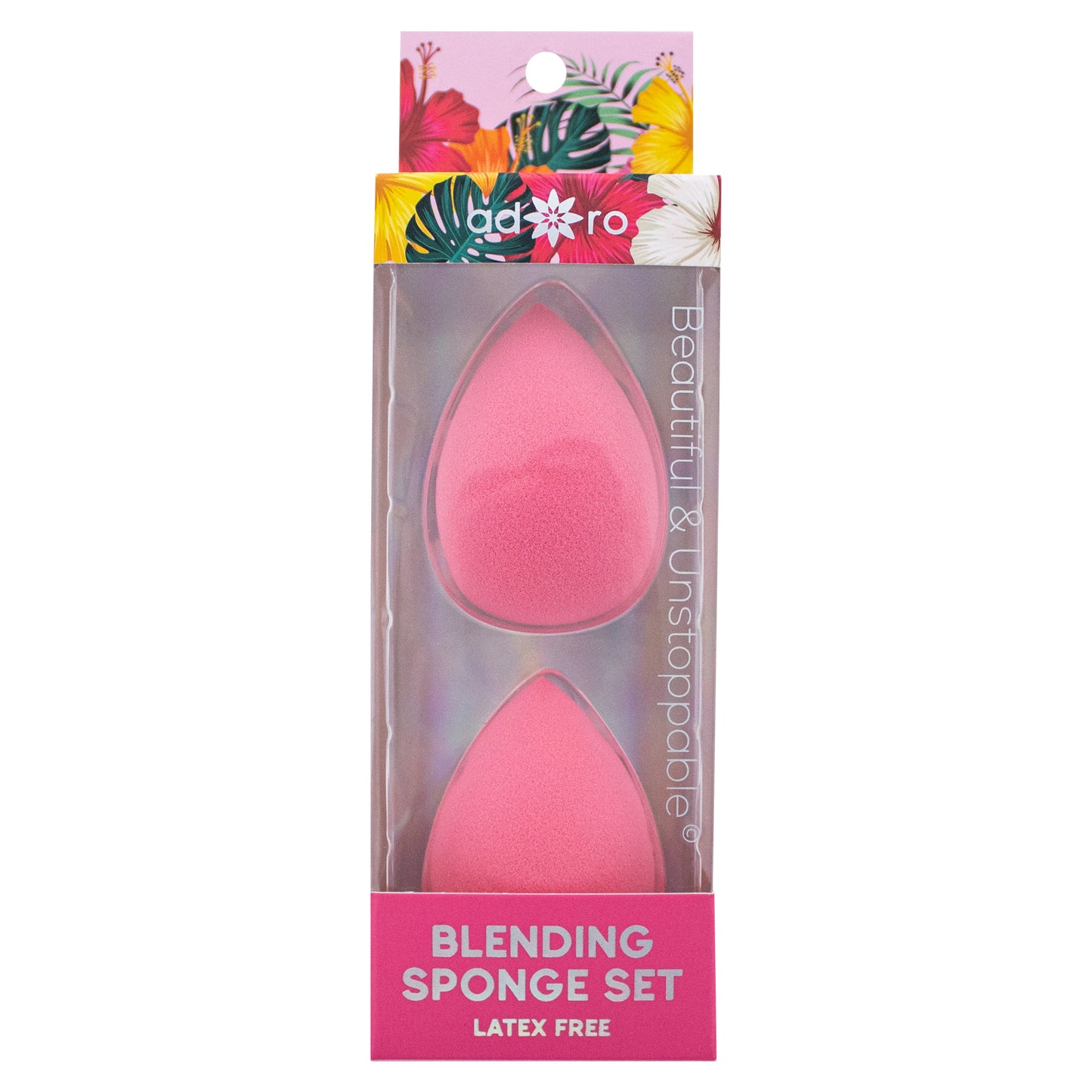 BLENDING SPONGE - 2 PC TEAR DROP (BLUSH PINK)