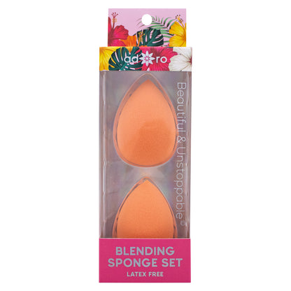 BLENDING SPONGE - 2 PC TEAR DROP (TANGERINE)