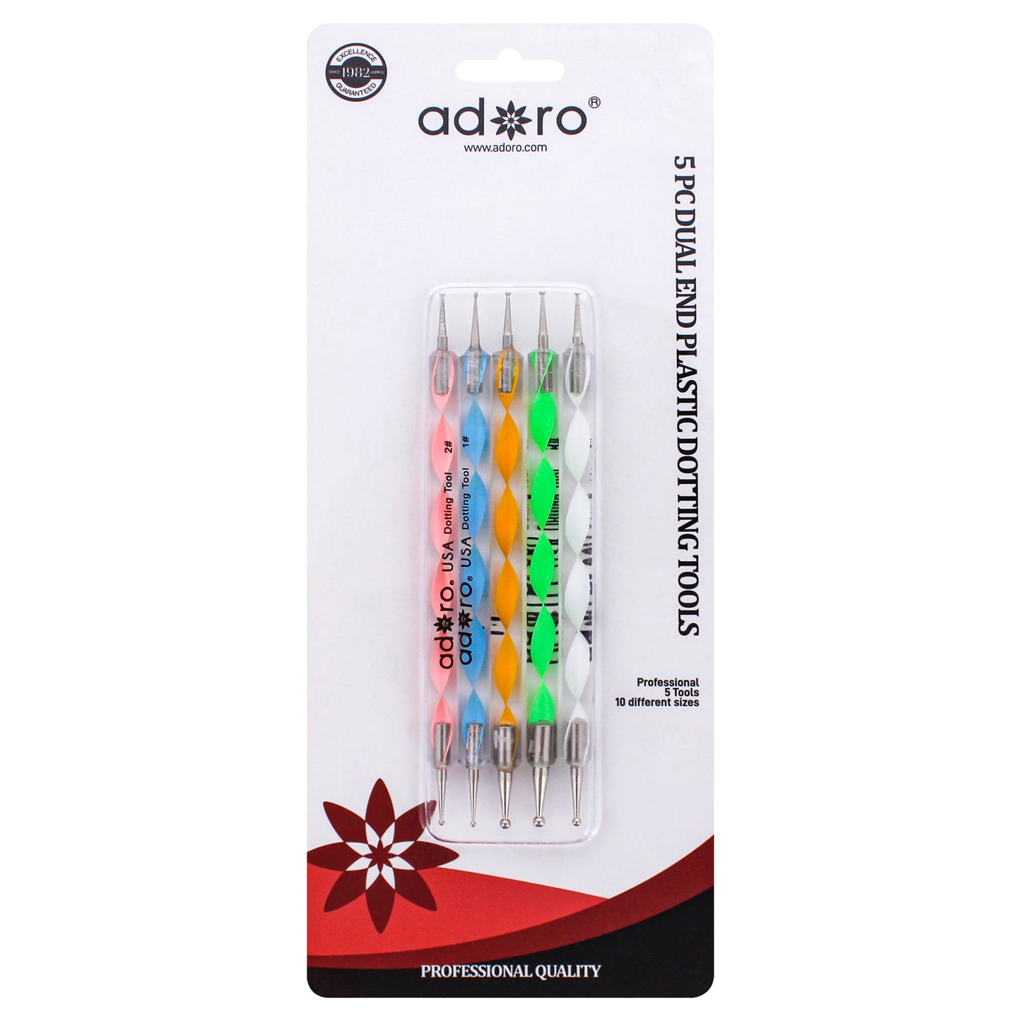 5PC DUAL END DOTTING TOOL