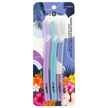 3PC DERMAPLANE RAZOR (LAVENDER FIELDS)