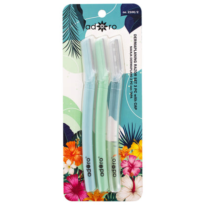 3PC DERMAPLANE RAZOR (OCEAN BREEZE)