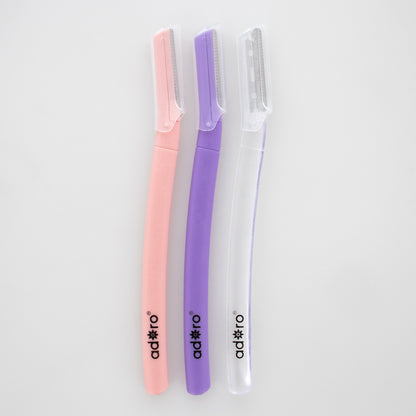 3PC DERMAPLANE RAZOR (AWESOME PINK)