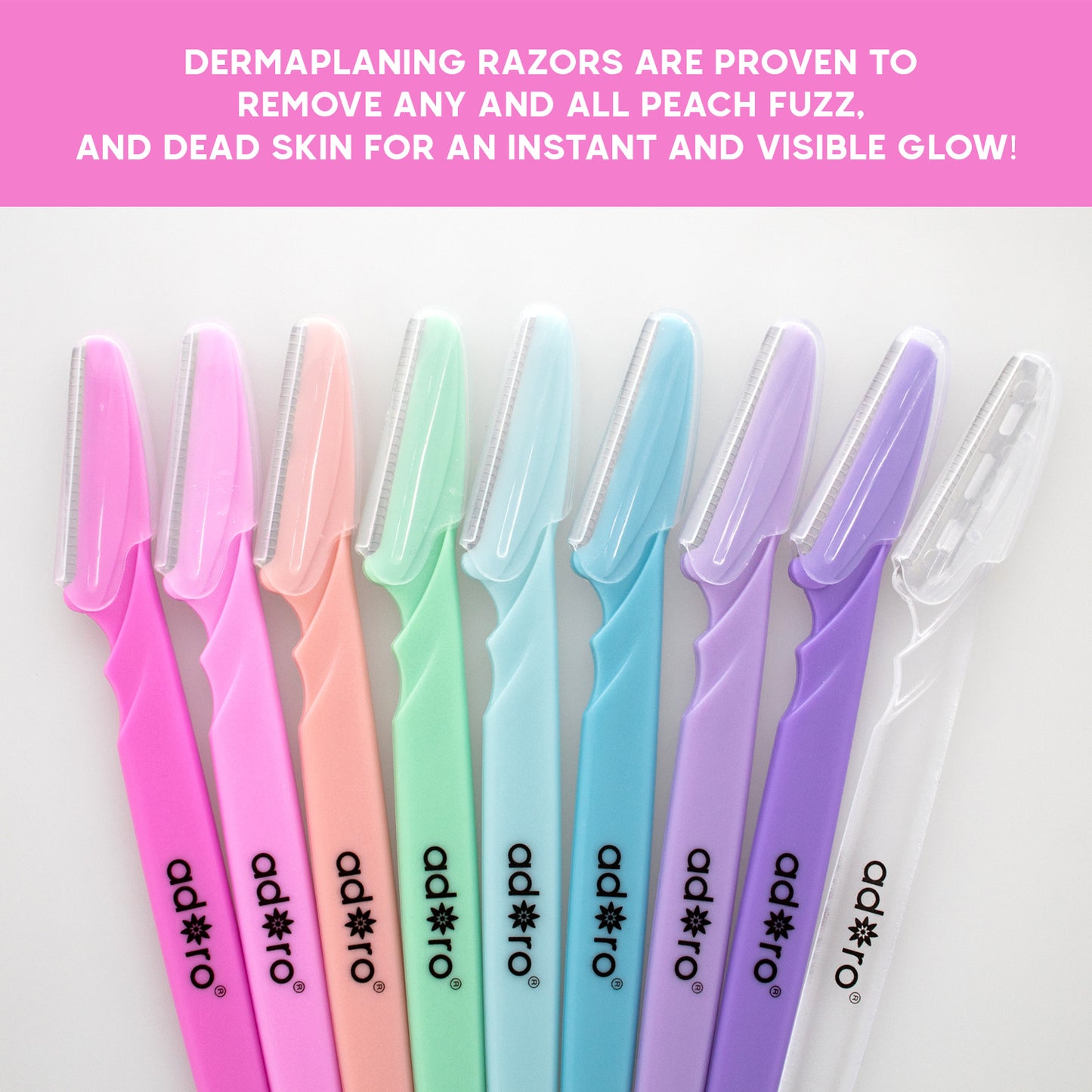 3PC EYEBROW RAZOR (LAVENDER FIELDS)