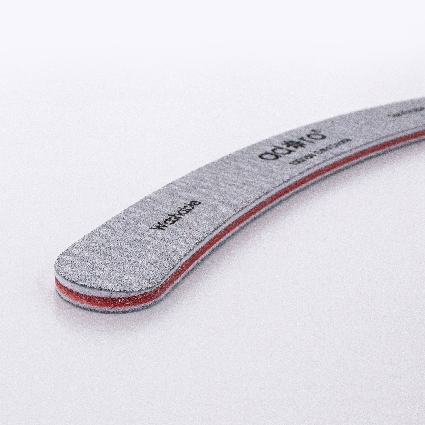 CURVE (BANANA) NAIL FILE ZEBRA GRIT 100/100 : 50PC/PACK