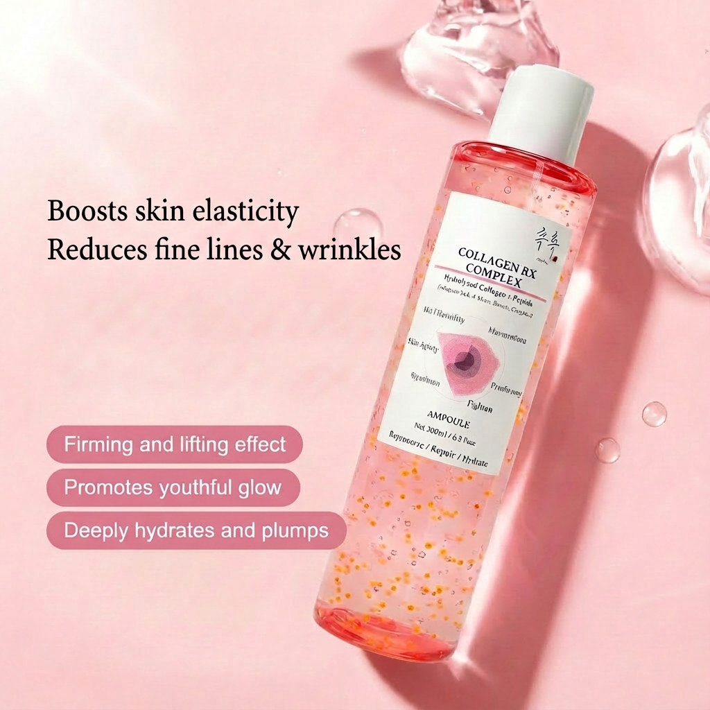 COLLAGEN RX COMPLEX ampoule key benefits – firming, hydration, and glow with collagen peptides